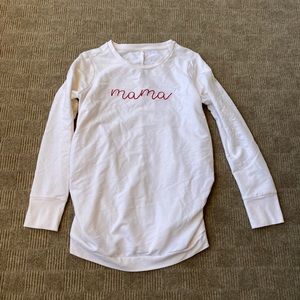 Maternity sweater